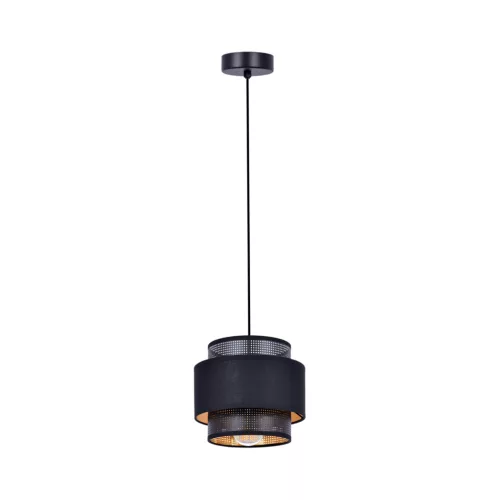 KAJA K-5280 AMOS Fekete Színű Függeszték 1xE27 15W IP20