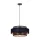 KAJA K-5281 AMOS Fekete Színű Függeszték 1xE27 15W IP20