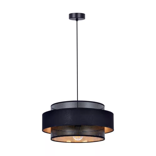 KAJA K-5281 AMOS Fekete Színű Függeszték 1xE27 15W IP20