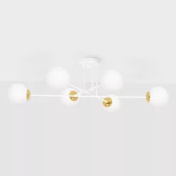   KAJA K-5314 ELMO Fehér Színű Mennyezeti Lámpa 6xE14 10W IP20