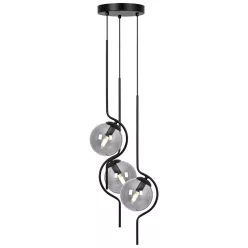 KAJA K-5333 NEVA Szürke Színű Függeszték 3xE14 10W IP20