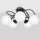 KAJA K-5351 NELA Fekete Színű Mennyezeti Lámpa 5xE14 10W IP20