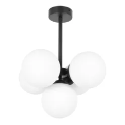   KAJA K-5361 INEZ Fekete Színű Mennyezeti Lámpa 5xE14 10W IP20
