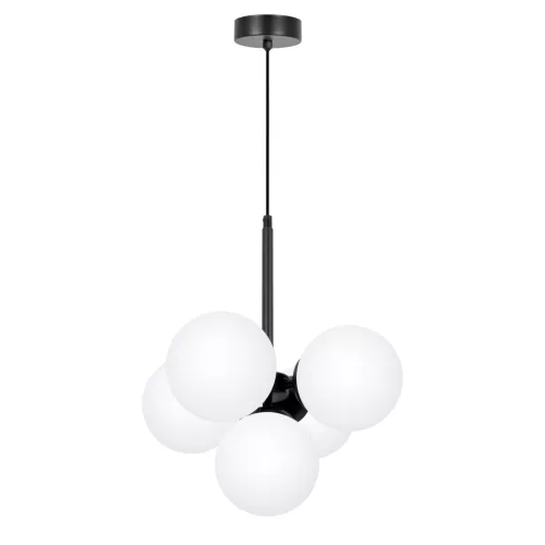 KAJA K-5362 INEZ Fekete Színű Függeszték 5xE14 10W IP20