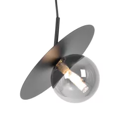 KAJA K-5381 FERMI Fekete Színű Függeszték 1xG9 10W IP20