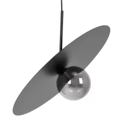 KAJA K-5382 FERMI Fekete Színű Függeszték 1xG9 10W IP20