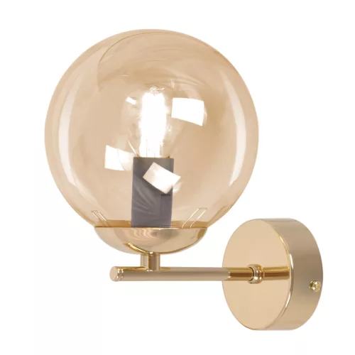 KAJA K-5415 GRAND Arany Színű Fali Lámpa 1xE14 10W IP20