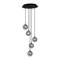 KAJA K-5556 DORI Fekete Színű Függeszték 5xG9 10W IP20
