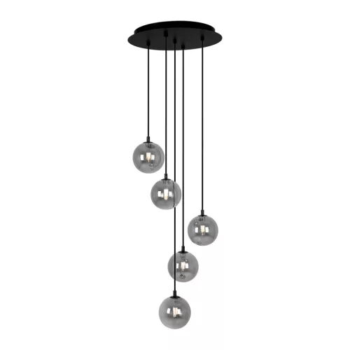 KAJA K-5556 DORI Fekete Színű Függeszték 5xG9 10W IP20