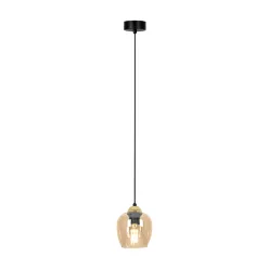 KAJA K-5605 TULA Fekete Színű Függeszték 1xE27 15W IP20