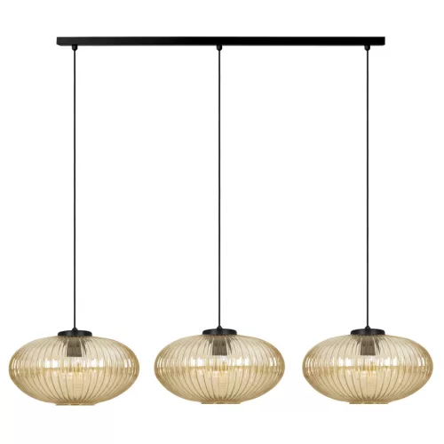 KAJA K-5675 DROP Sárga Színű Függeszték 3xE27 15W IP20