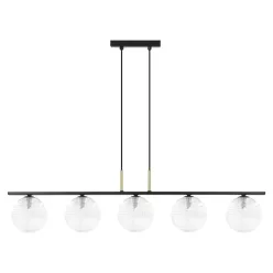   KAJA K-5683 AURA Áttetsző Színű Függeszték 5xG9 10W IP20
