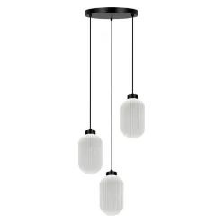 KAJA K-5735 VILAR Fehér Színű Függeszték 3xE27 15W IP20