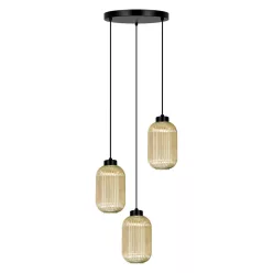   KAJA K-5745 FADIGA Sárga Színű Függeszték 1xE27 15W IP20