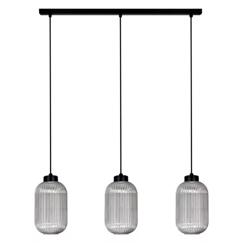 KAJA K-5754 SILVA Szürke Színű Függeszték 3xE27 15W IP20