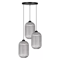   KAJA K-5756 SILVA Szürke Színű Függeszték 2xE27 15W IP20