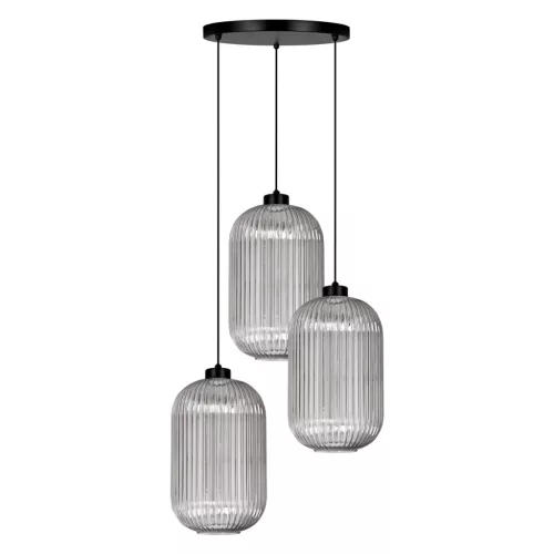 KAJA K-5756 SILVA Szürke Színű Függeszték 2xE27 15W IP20