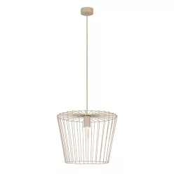 KAJA K-5815 LIVIA Bézs Színű Függeszték 1xE27 15W IP20