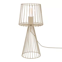   KAJA K-5816 LIVIA Bézs Színű Asztali Lámpa 1xE27 15W IP20