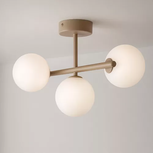KAJA K-5840 ARDI Bézs Színű Mennyezeti Lámpa 3xG9 10W IP20