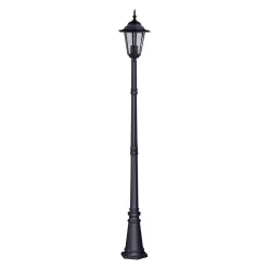   KAJA K-7064A/1 CZARNY STANDARD Fekete Színű Kültéri Állólámpa 1xE27 15W IP44