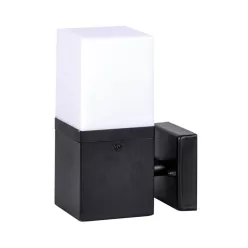 KAJA K-8140 GENEVA Fekete Színű Fali Lámpa 1xE27 15W IP44