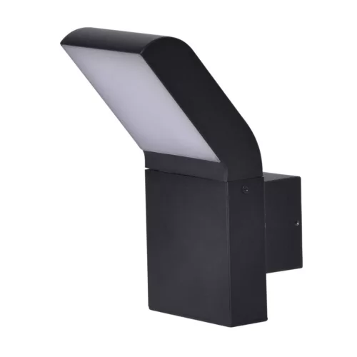 KAJA K-8146 VIDAR Fekete Színű Fali Lámpa 12W LED 550Lm 4000K IP54