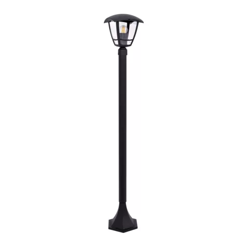 KAJA K-8202 NAPOLI Fekete Színű Kültéri Állólámpa 1xE27 15W IP44