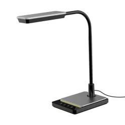   KAJA K-BL1027 CZARNY IKA Fekete Színű Asztali Lámpa 8W LED 700Lm 3000-6000K IP20