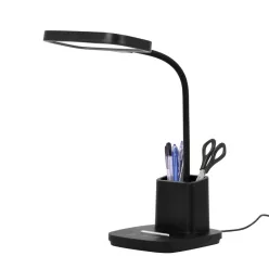   KAJA K-BL1301 CZARNY TOLA Fekete Színű Asztali Lámpa 9W LED 500Lm 3000-5700K IP20