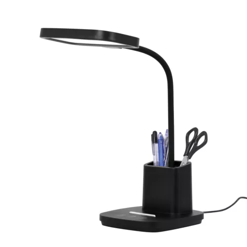 KAJA K-BL1301 CZARNY TOLA Fekete Színű Asztali Lámpa 9W LED 500Lm 3000-5700K IP20