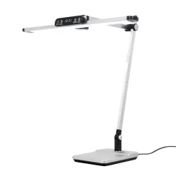   KAJA K-BL1321 SREBRNY ARES Ezüst Színű Asztali Lámpa 12W LED 650Lm 3000-5700K IP20