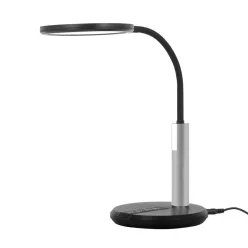  KAJA K-BL1513A CZARNY ERIS Fekete Színű Asztali Lámpa 12W LED 650Lm 3000-5700K IP20