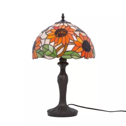   KAJA K-G12814 SUNFLOWER Többszínű Színű Asztali Lámpa 1xE27 15W IP20