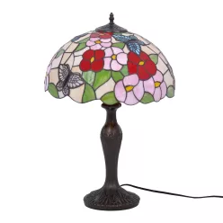   KAJA K-G161386 BUTTERFLY Többszínű Színű Asztali Lámpa 1xE27 15W IP20
