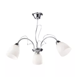   KAJA K-JSL-6218/3 CHR ARON Króm Színű Mennyezeti Lámpa 3xE27 15W IP20