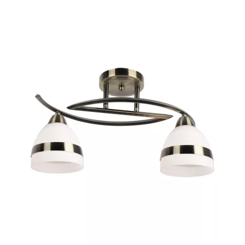 KAJA K-JSL-6572/2 AB COLAR Bronz Színű Mennyezeti Lámpa 2xE14 10W IP20