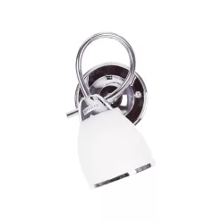   KAJA K-JSL-8090/1W CHR SAMIRA Króm Színű Fali Lámpa 1xE14 10W IP20