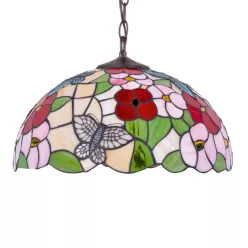   KAJA K-P161386 BUTTERFLY Többszínű Színű Függeszték 1xE27 15W IP20