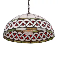   KAJA K-P162208 TIFANY Többszínű Színű Függeszték 1xE27 15W IP20