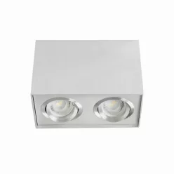 mennyezeti lámpa aluminium színű vázzal és aluminium testtel beltéri használatra kanlux-25475 - moretti.hu