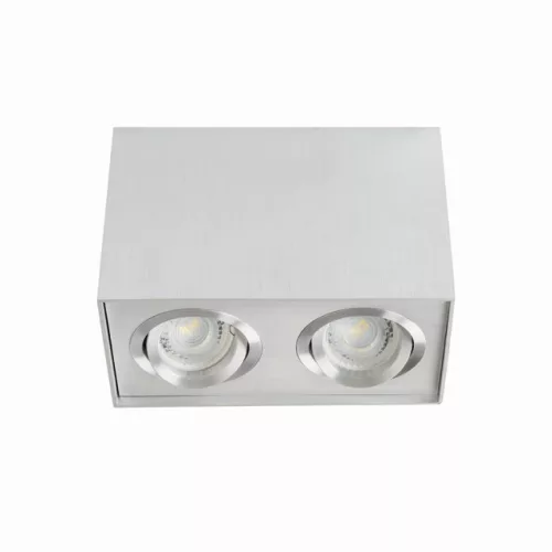mennyezeti lámpa aluminium színű vázzal és aluminium testtel beltéri használatra kanlux-25475 - moretti.hu