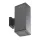 kültéri fali lámpa antracit színű vázzal és alumínium ötvözet testtel kerti használatra kanlux-29833 - moretti.hu
