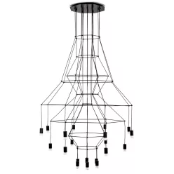   King Home FLUSSO 91909 Függőlámpa 20x3W/G9 2700K 4800LMLM IP20