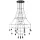 King Home FLUSSO 91909 Függőlámpa 20x3W/G9 2700K 4800LMLM IP20