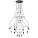 King Home FLUSSO 91909 Függőlámpa 20x3W/G9 2700K 4800LMLM IP20