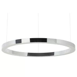   King Home RING JD8169-100.SILVER Függőlámpa 1x75W/LED 3000K 6000LM IP20