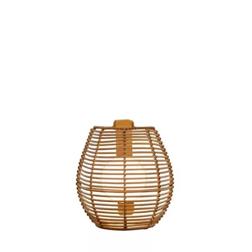 KING HOME LUMBOS025XXWLNW BOSSA Klasszikus Kültéri Fali Lámpa Világosbarna AA IP54
