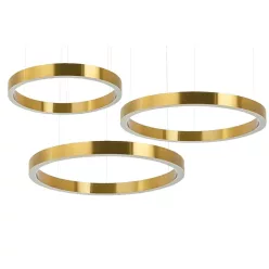   King Home RING MSE0008080100 Függőlámpa 3x1x75W|2x50W/LED 3000K 4000LM-6000LM IP20
