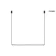 King Home MOOSEE OMBRE LEVEL MSE010100240 Függőlámpa 1x9W/LED 3000K 720LM IP20